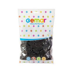 İÇ MEKAN BALON SİYAH RENK KOLİ İÇİ 100 PK