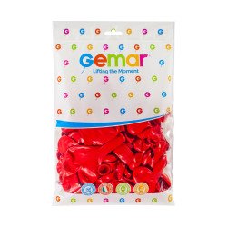 İÇ MEKAN BALON KIRMIZI RENK  KOLİ İÇİ 100 PK