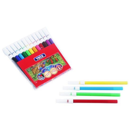 TRİX 12 Lİ KEÇELİ KALEM 12/240 TRİX 12 Lİ KEÇELİ KALEM 12/240