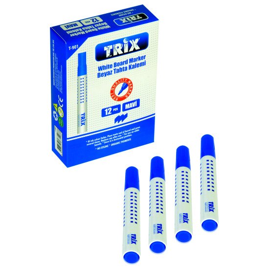 TRİX TAHTA KALEMİ MAVİ 12/1200