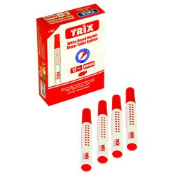 TRİX TAHTA KALEMİ KIRMIZI 12/1200