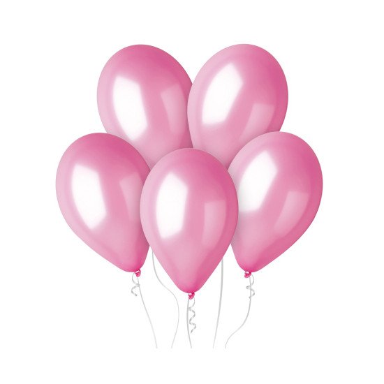 METALİK BALON PEMBE RENK KOLİ İÇİ 50 PK METALİK BALON PEMBE RENK KOLİ İÇİ 50 PK
