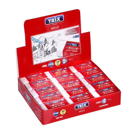 TRİX 30 LU BEYAZ SİLGİ 1/50 PK