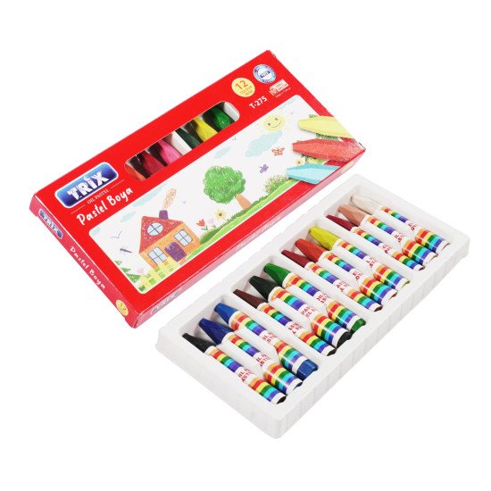 TRİX 12 Lİ PASTEL BOYA 1/144 TRİX 12 Lİ PASTEL BOYA 1/144