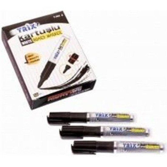 TRİX KARTUŞLU TAHTA KALEMİ SİYAH 12/1200 TRİX KARTUŞLU TAHTA KALEMİ SİYAH 12/1200