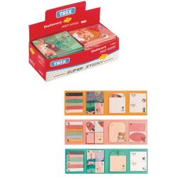 TRİX RENKLİ AÇILIR YAPIŞKANLI NOT KAĞIDI 12/600