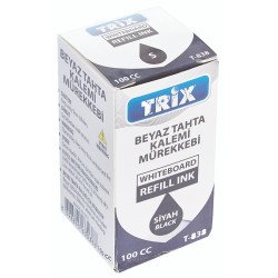 TRİX SİYAH TAHTA KALEMİ MÜREKKEBİ 10MM 12/144